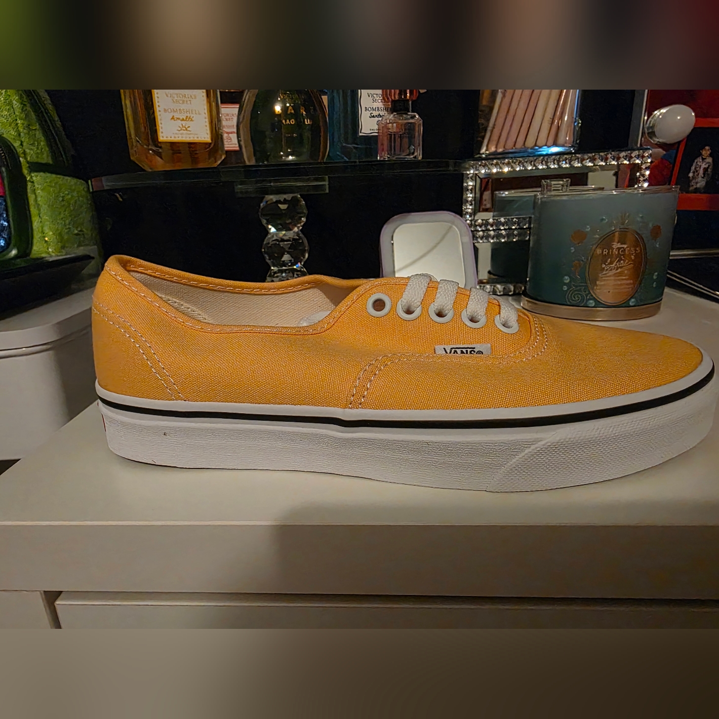 Vans Authentic Flax And True White Men 6.5, 8 Women